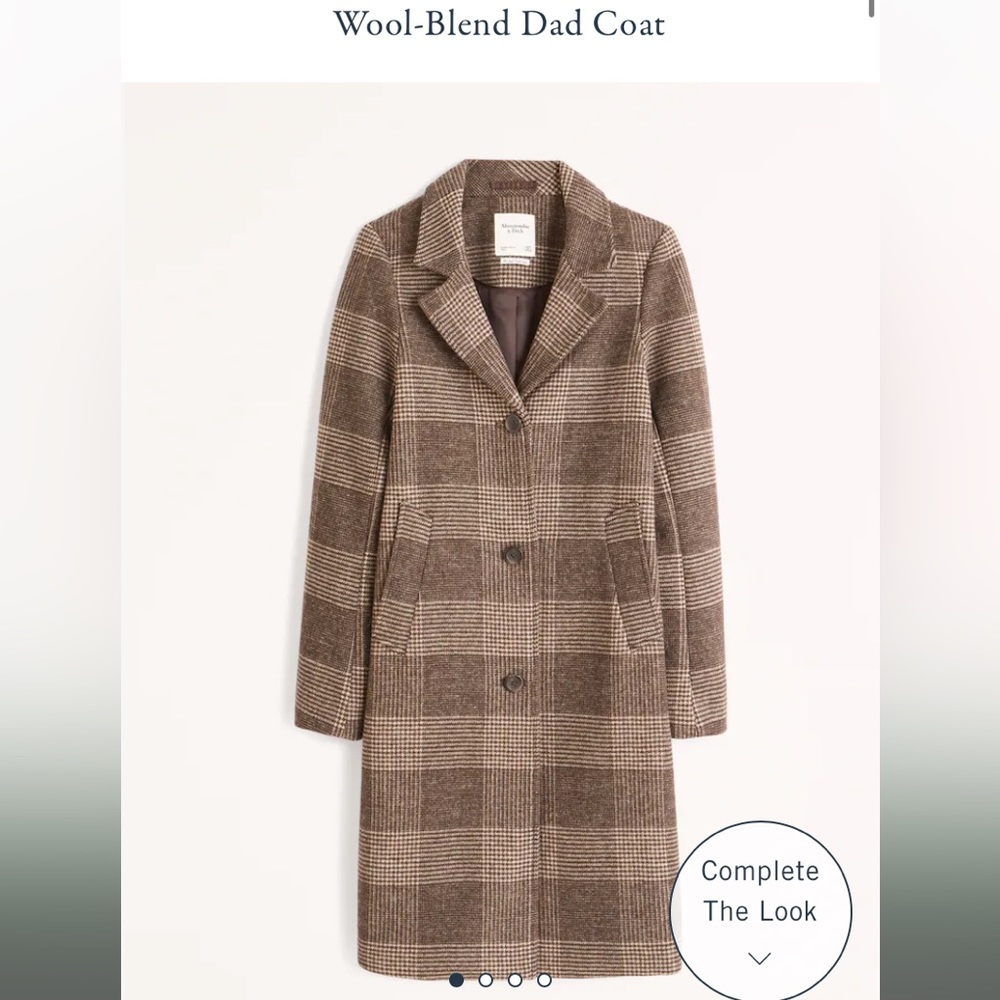 Abercrombie & Fitch Dad Coat